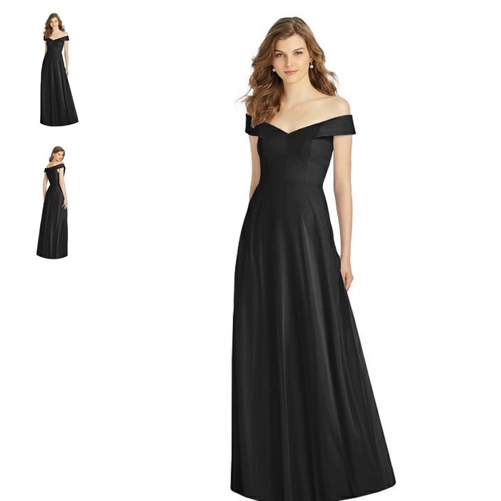 Dessy-Off-the-shoulder Formal Dress